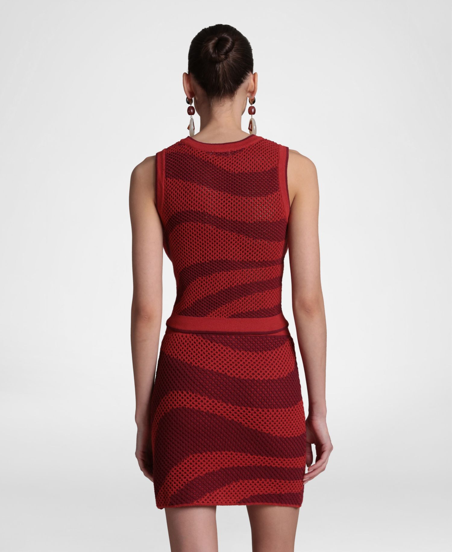 Women's Cotton Sleeveless Crewneck Sweater
