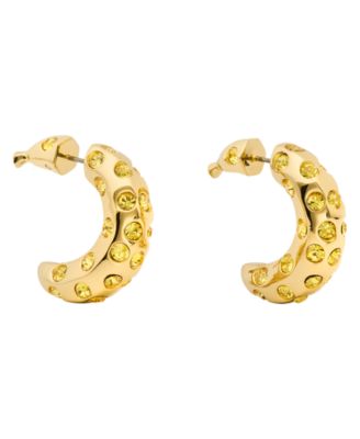 kate spade new york Gold-Tone Summer Daze Banana Statement Earrings - Light Topaz 98$
