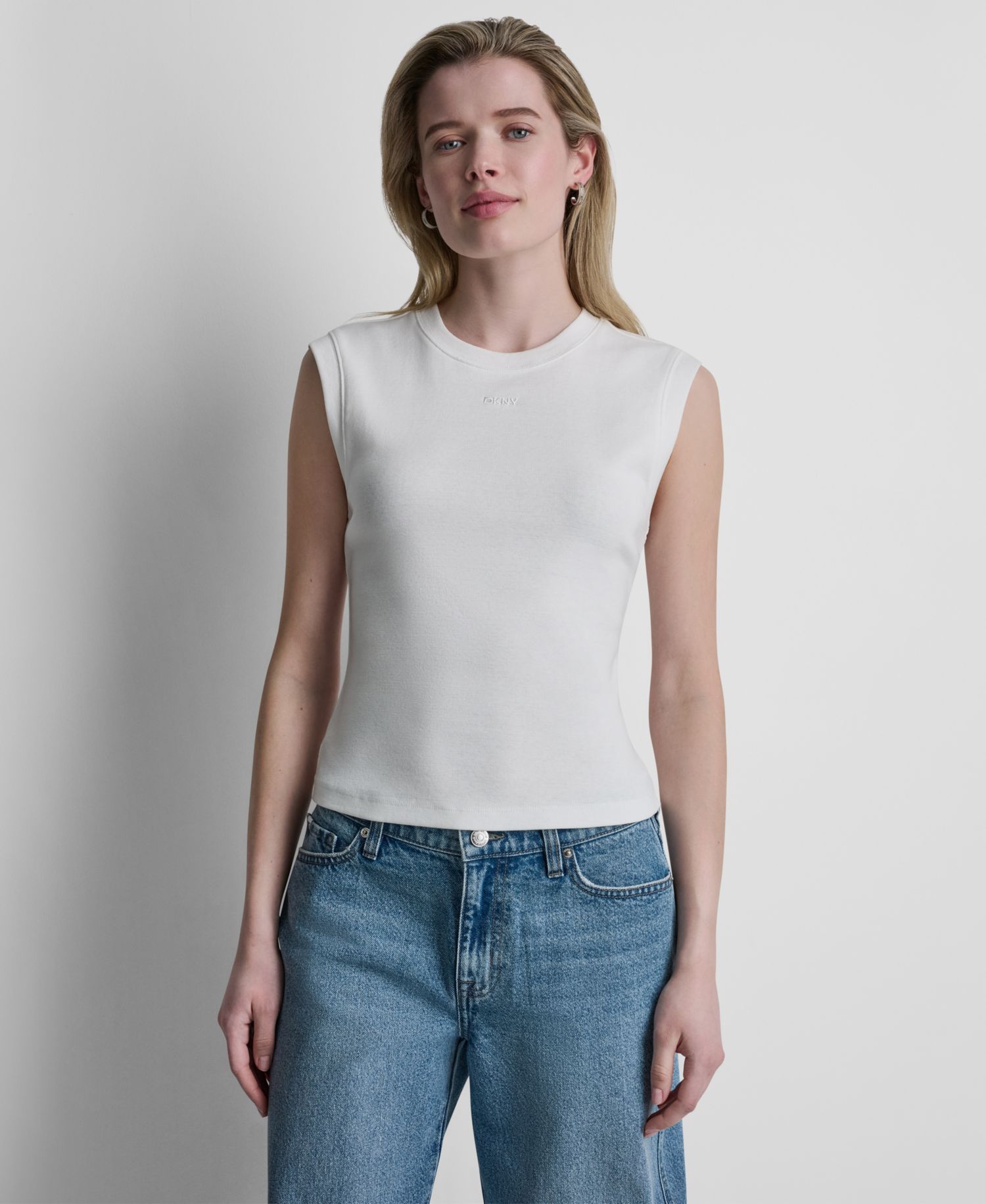 Women's Crewneck Sleeveless T-Shirt