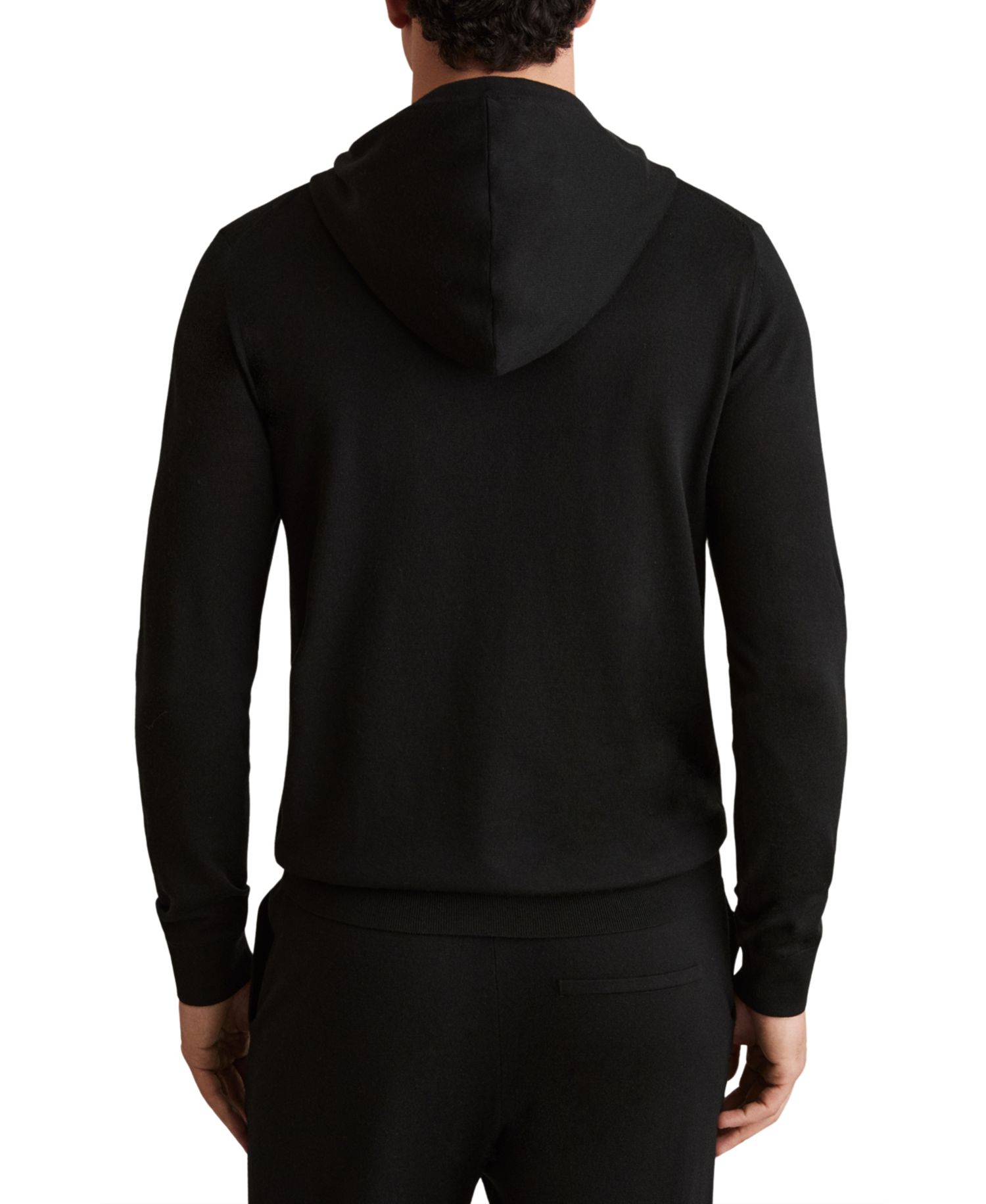 Men's Holland Merino Wool Drawstring Hoodie