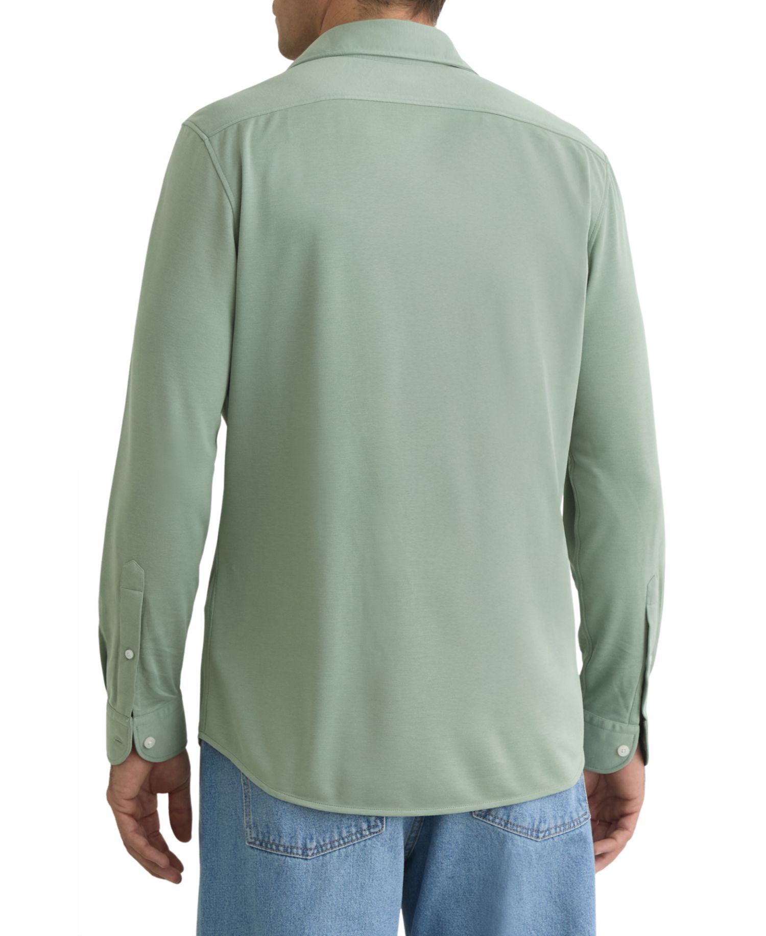 Men's Davaro Regular-Fit Stretch-Modal Cutaway-Collar Shirt