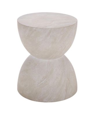 Tina Hourglass Outdoor Accent Table