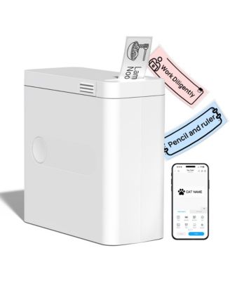 Bluetooth Mini Label Maker Machine, Rechargeable Thermal Label Printer, Portable Wireless Label Maker, Compatible with iOS Android