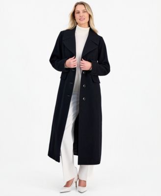 Women's Single-Breasted Maxi Coat