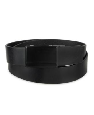Men's 2-In-1 Reversible Pressure Locking Leather Buckle Belt