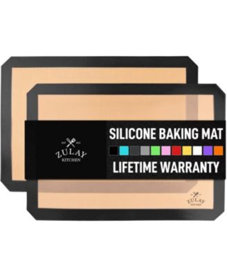  Reusable Non-Stick 2pc Silicone Baking Mat Sheets