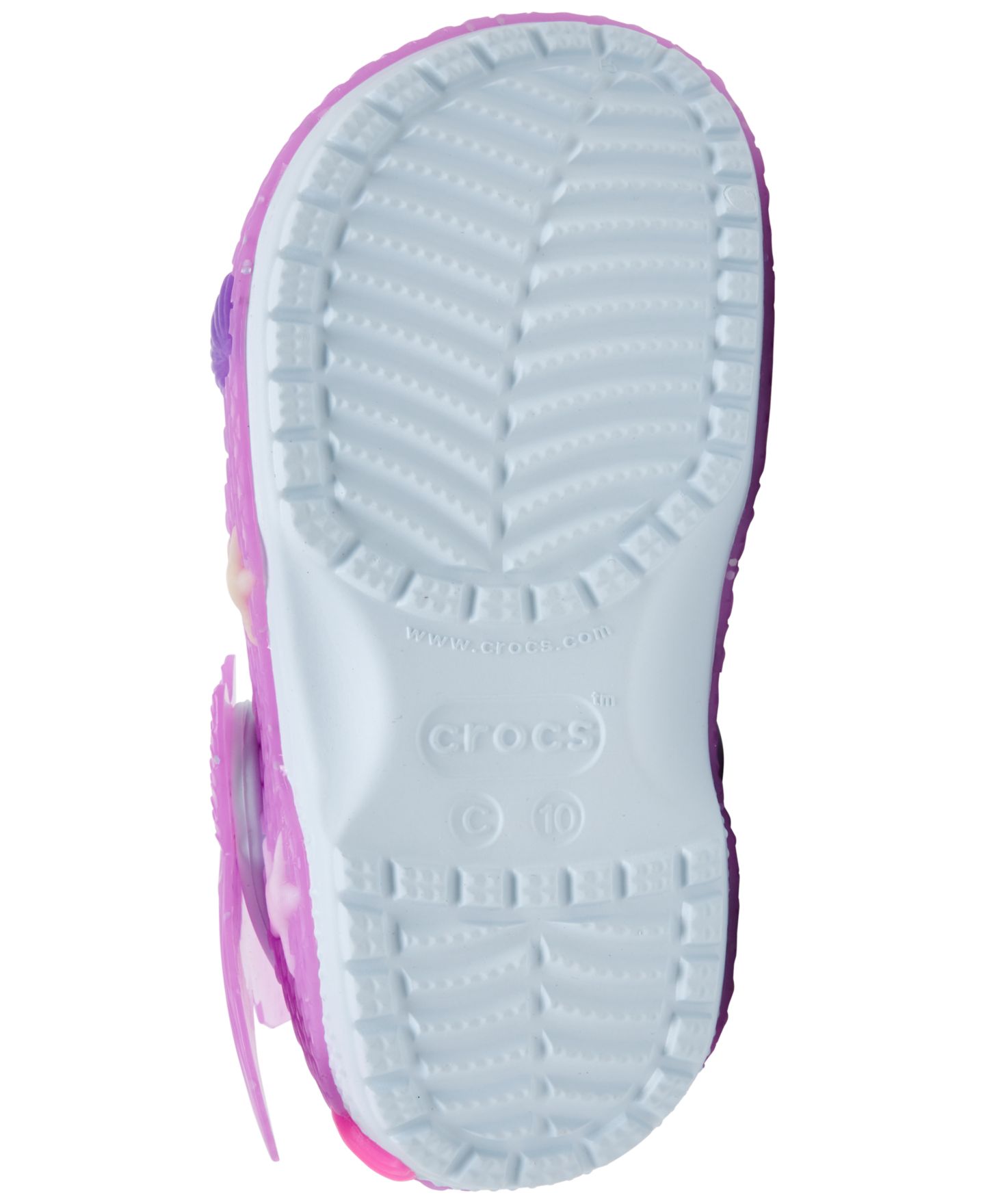 Сандалии Crocs IAM Color Change Mermaid Classic Clog Sandals from Finish Line для девочек-малышей, цвет: Ледяной — фото 6