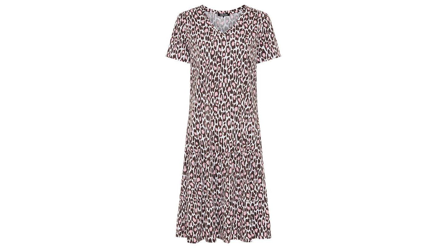 Женское платье Olsen Leopard, цвет: Тёмный коричневый — фото 3
