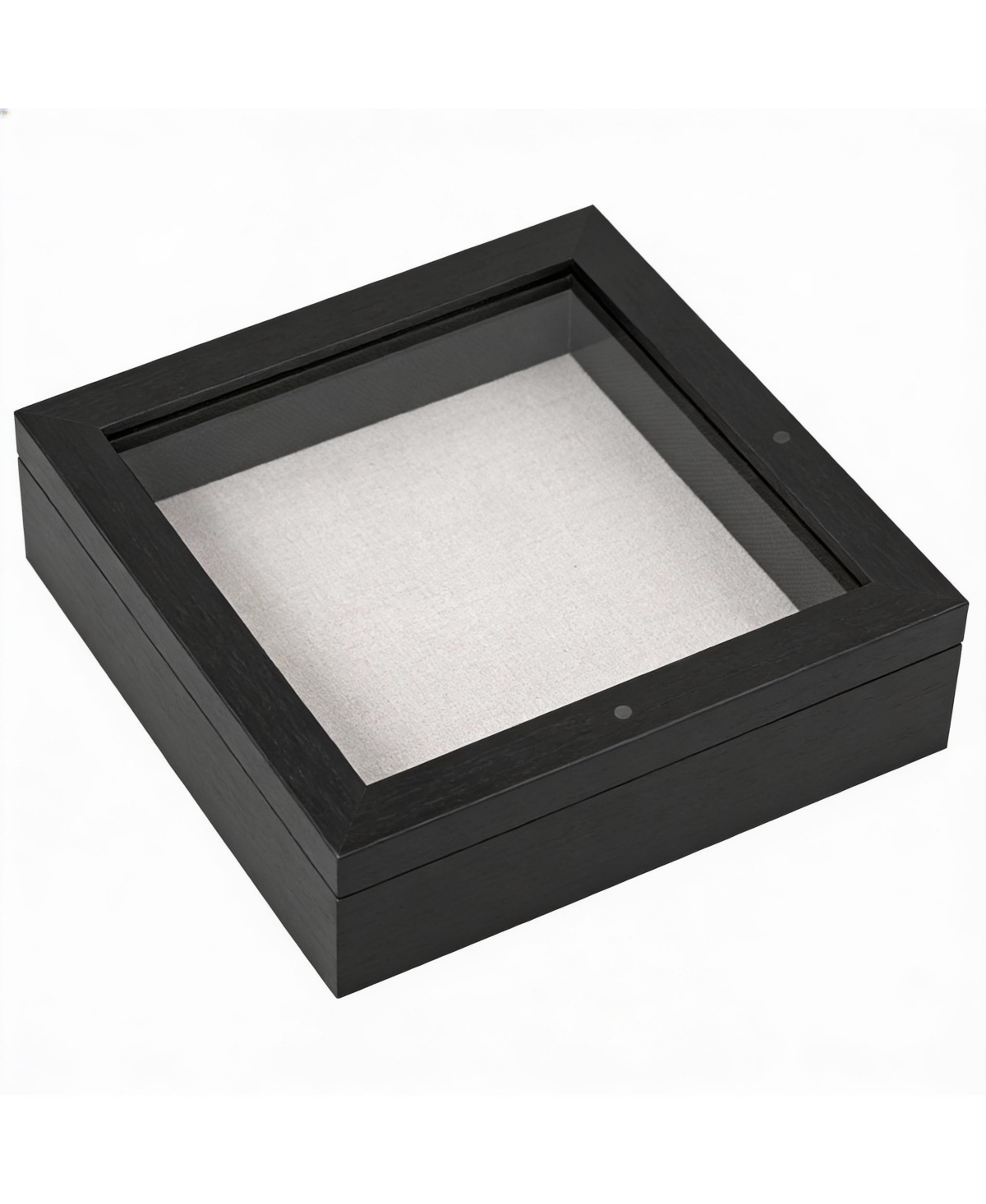 Yigii 8x8 Magnetic Door Shadow Box - Rustic Display for Photos and Keepsakes