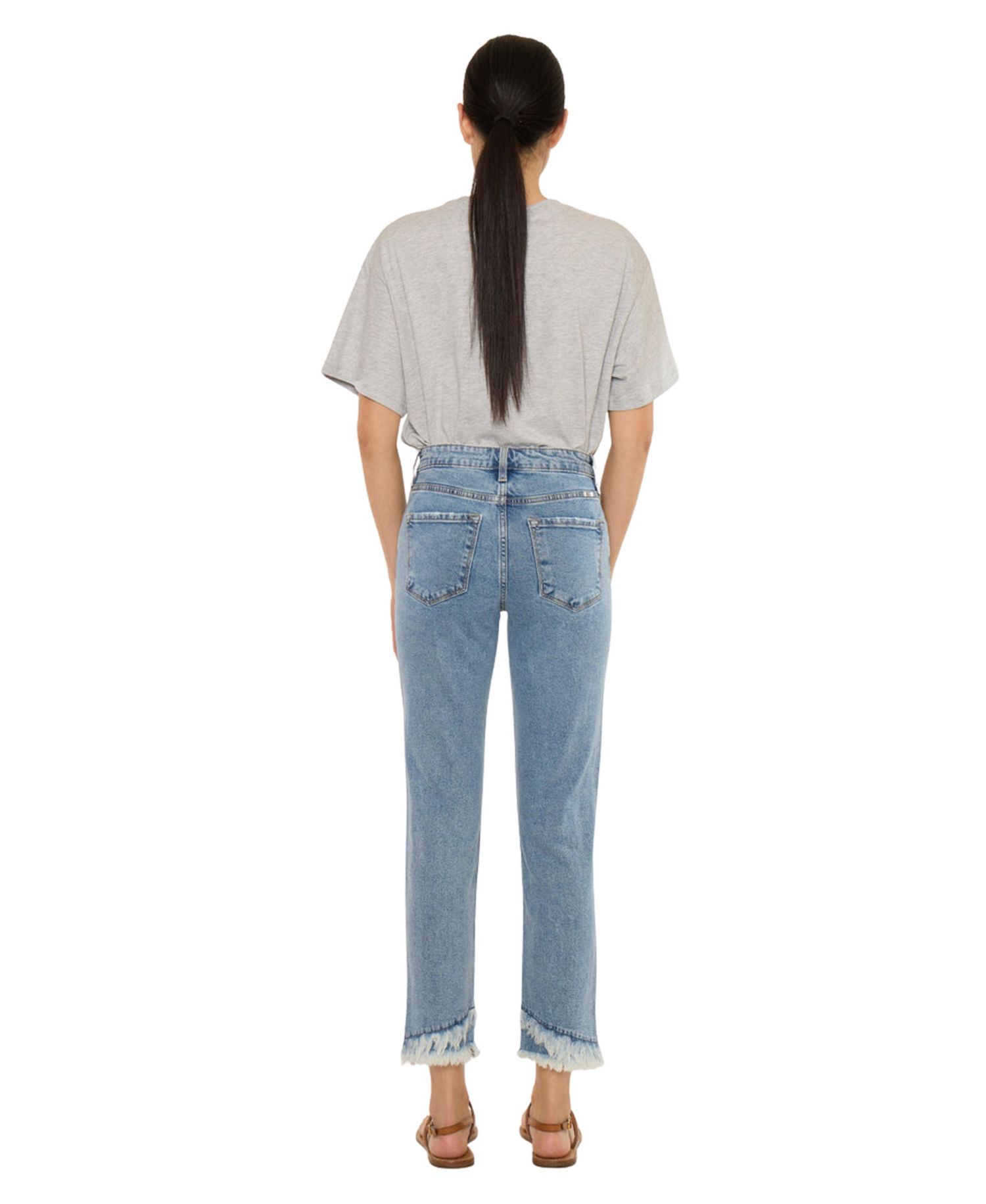 Women's Clover High Rise Straight Jeans
