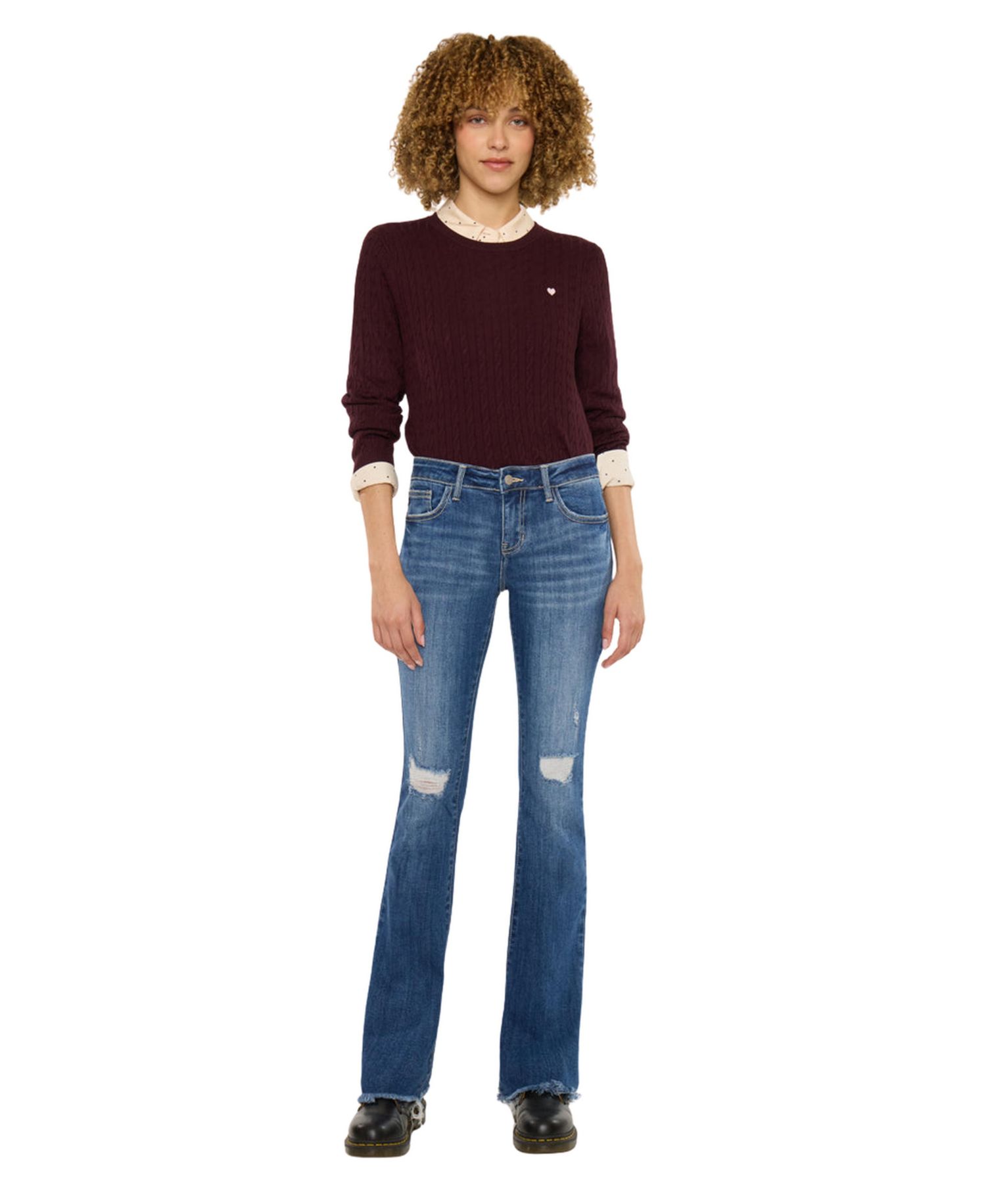 Women's Mia Low Rise Baby Bootcut Jeans