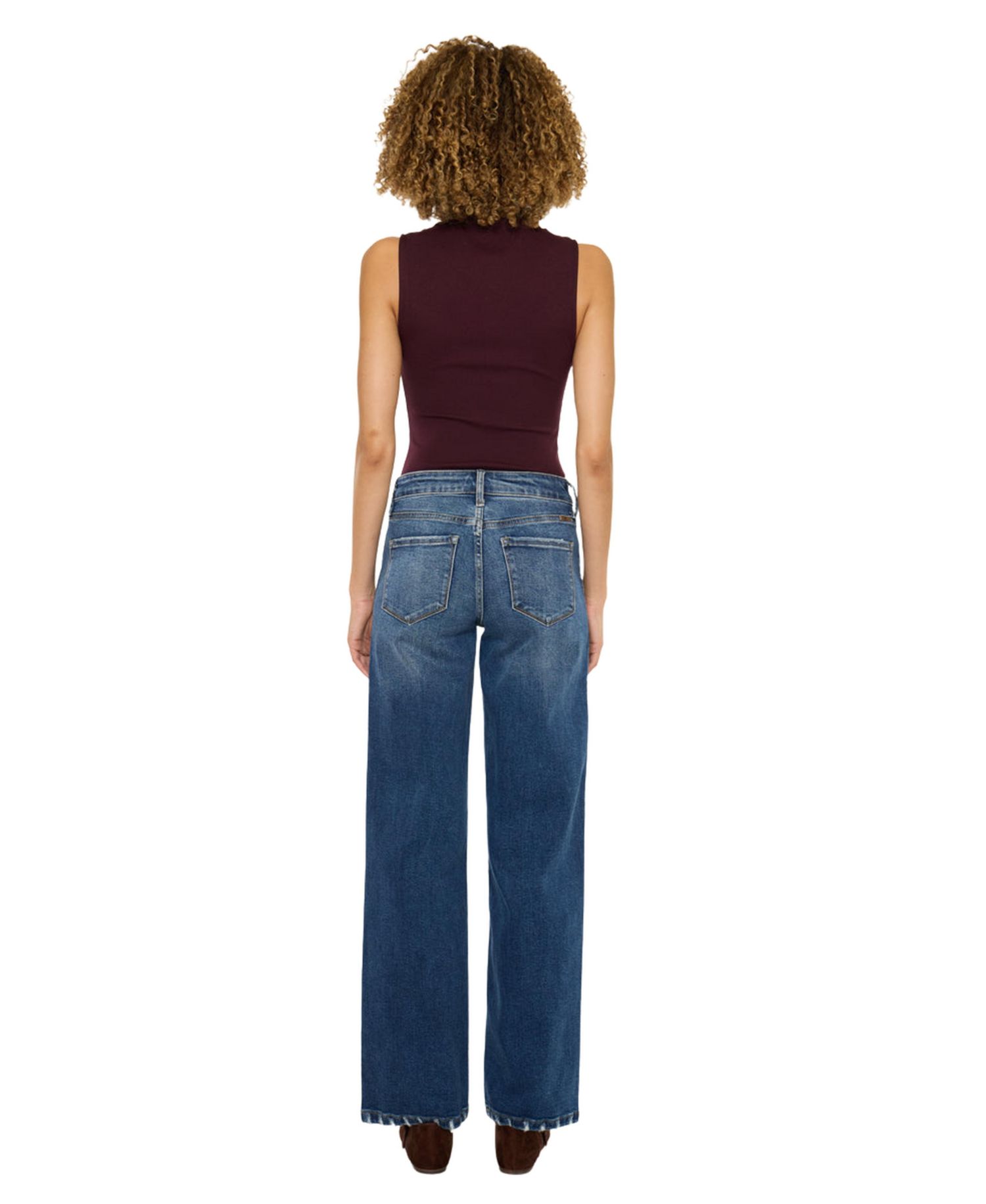 Women's Dania High Rise Wide-Leg Jeans