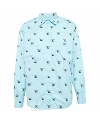 Women's Logo Print Cotton Oversized Shirt