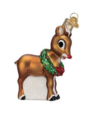 4" Rudolph the Red-Nosed Reindeer Ornament