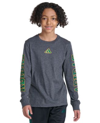 Boys' 8-20 Long-Sleeve Camo Graphic Lineage T-Shirt