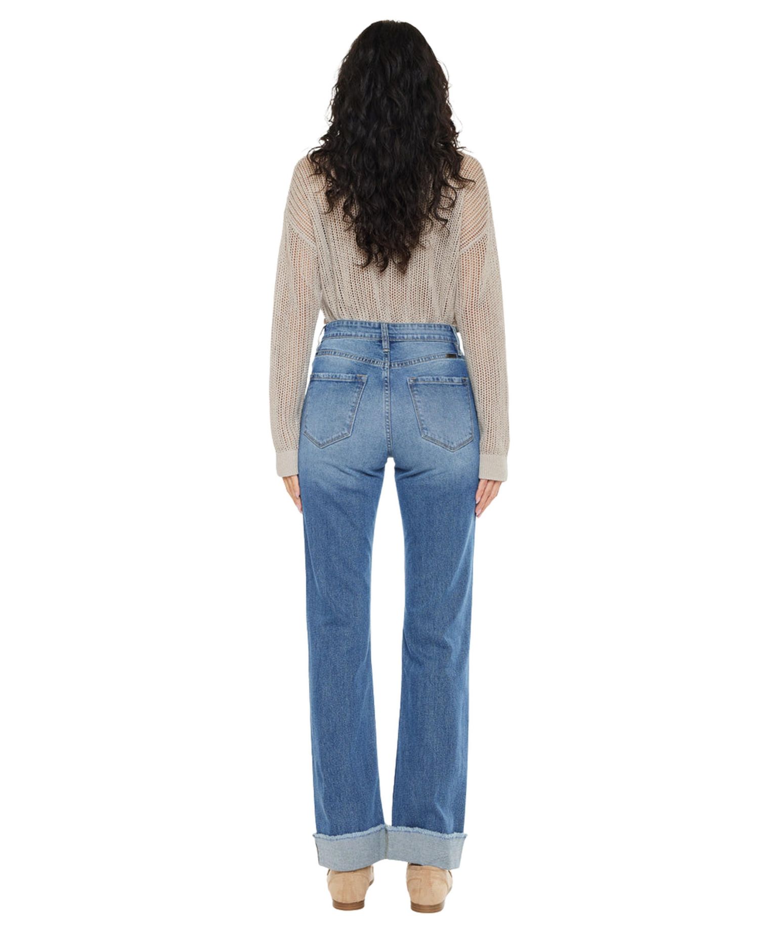 Women's Trini High-Rise Straight-Leg Jeans