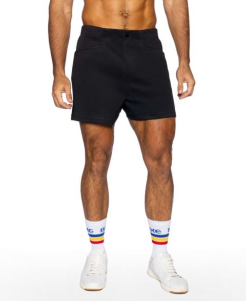Мужские шорты BIKE Athletic Coaches Short 5" Inseam, цвет: Чёрный