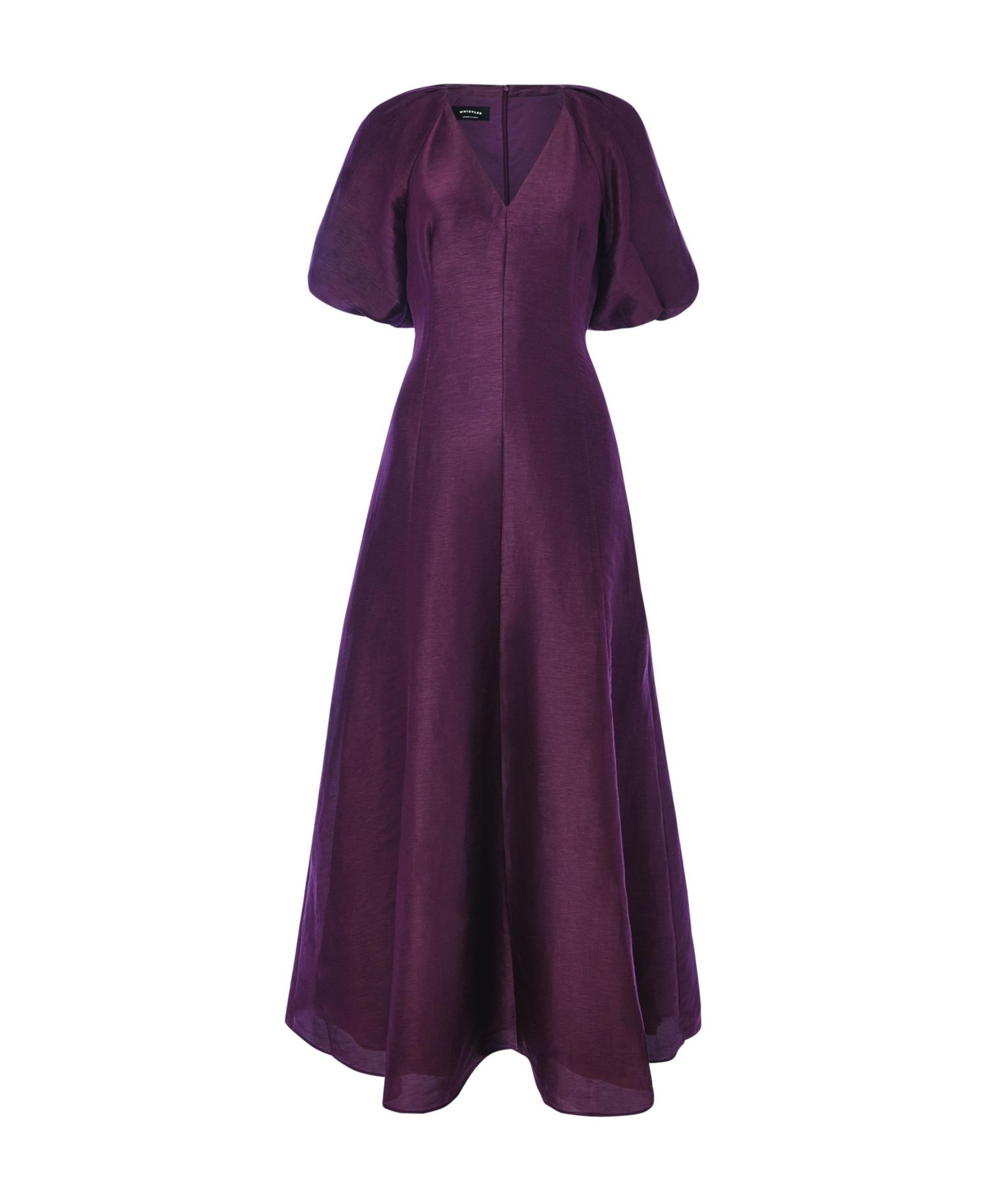 Women's Silk Blend Taffeta Maxi Dress