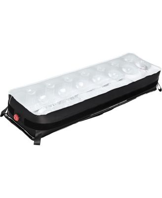 INFINIMAT 1x4' 162W RGBWW LED Mat Panel Light and Clear Softbox Pack, Bundle with 400W Control Box, V-Mount