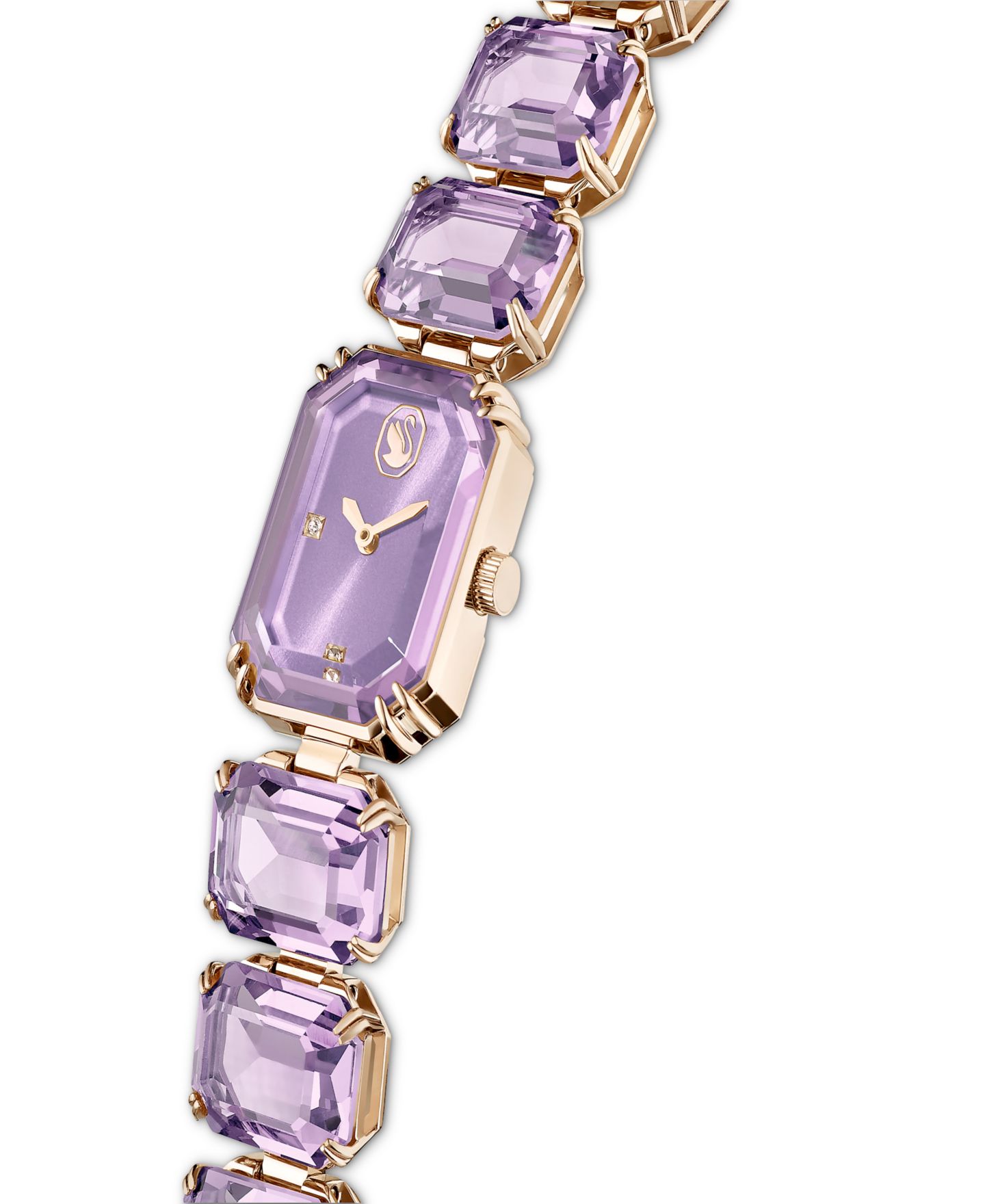 Женские часы Swarovski Octagon Cut Bracelet Watch 23 x 17mm — фото 3