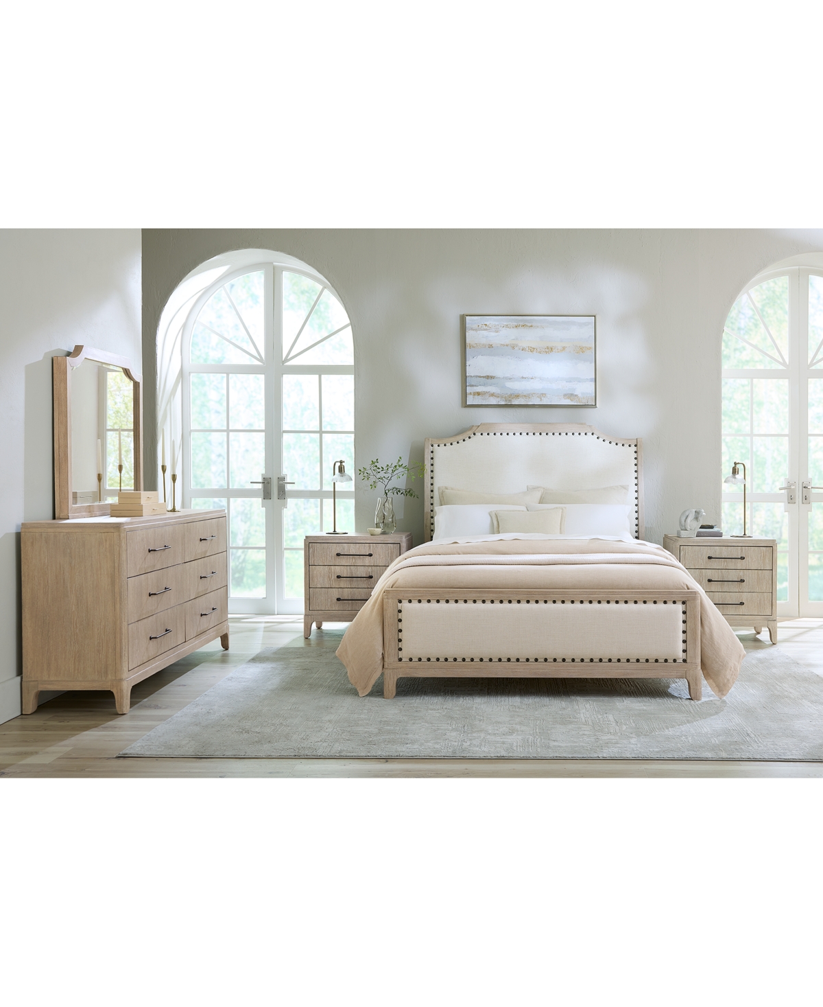 Sadie 4-Piece King Bedroom Set (Bed, Dresser & Two Nightstands), Macy's Exclusive