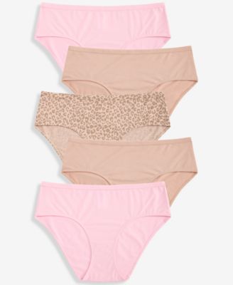 Full Coverage Hipster Panty, 5-Pack