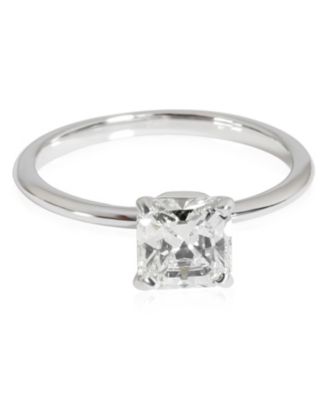 1.01 ct Cut Cornered Square Mixed Cut Diamond True Engagement Ring