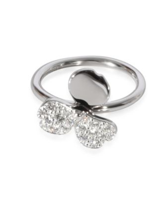 Paper Flowers Diamond  Ring in Platinum 0.16 CTW