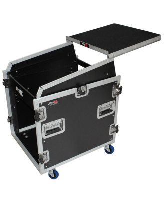T-12MRSS13ULT Flight Case with Laptop Shelf for 13RU/12RU Mixers