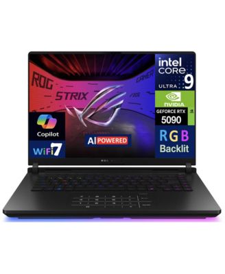 ROG Strix SCAR Gaming Laptop (Ultra 9- 275HX, 32GB, 2TB PCIe SSD, 16.0 (2560x1600), RTX 5090, Win 11 Pro)
