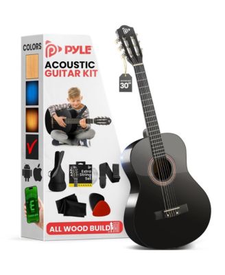 6-String Classic Nylon String Guitar, 30   Acoustic Junior Scale with Digital Tuner and Accessory Kit