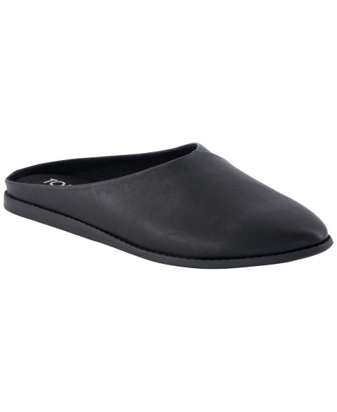 Женские сабо TOMS Amelia Slip-On Mule Flats, цвет: Чёрный