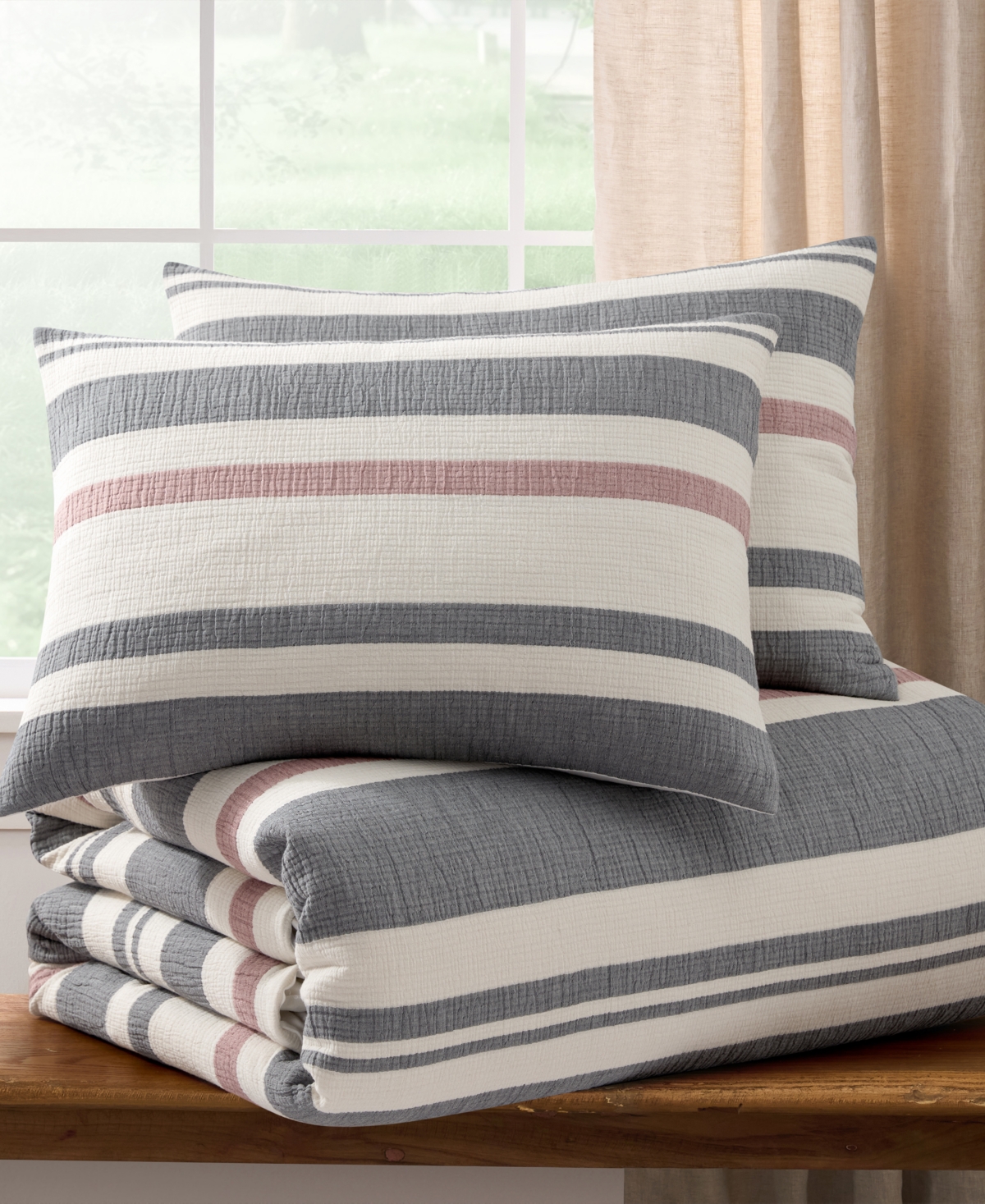 Levtex Home Pierre Textured 3-Piece Comforter Set