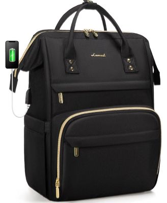 Laptop Backpack Women, 15.6 Inch Work Backpack Woman for Teacher Nurse Bags, Computer College Backpack Purse
