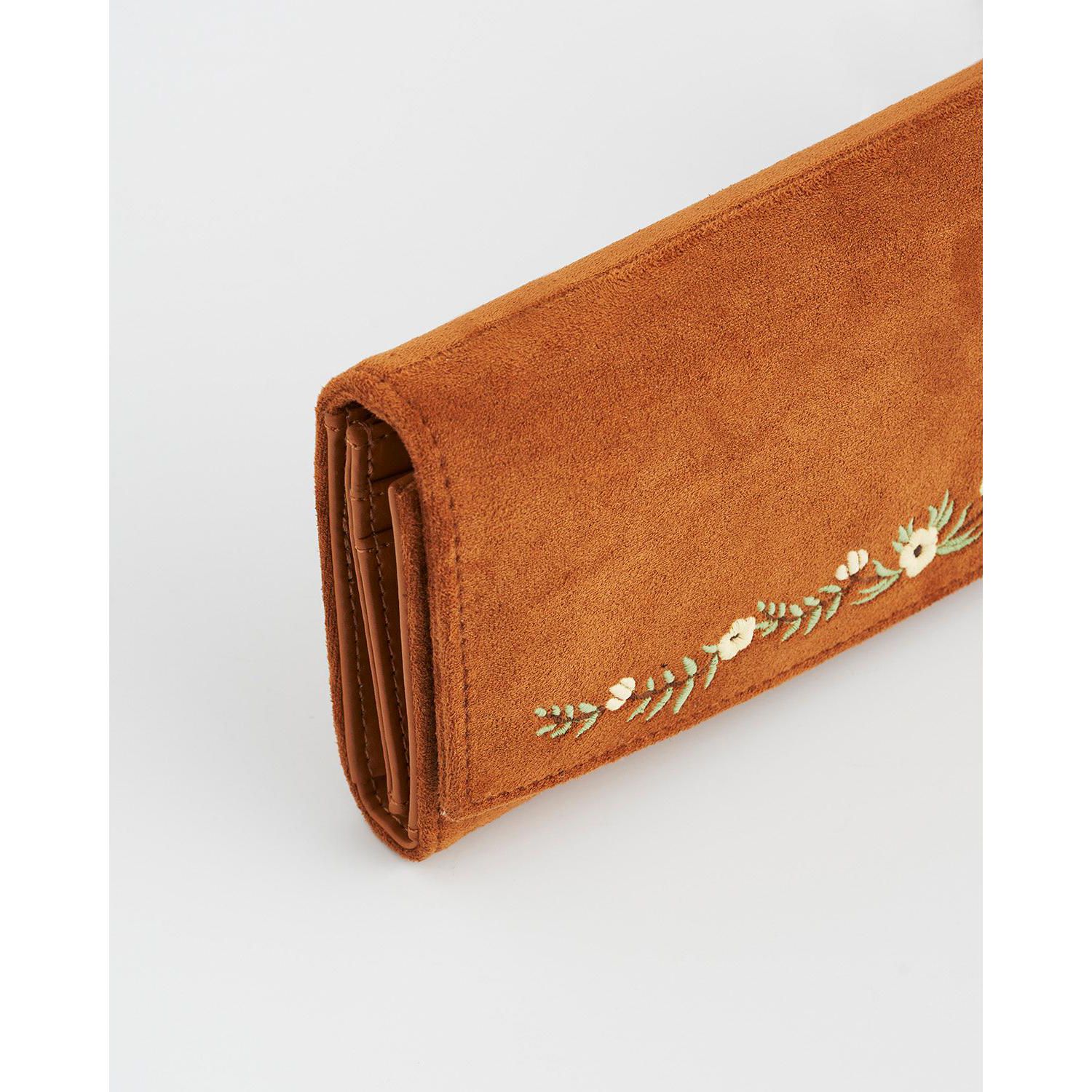 Women's Floral Embroidered Purse