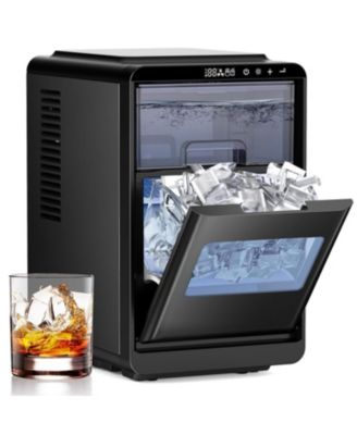 Crescent Ice Maker Countertop, 27Lbs/24H, Self-Cleaning