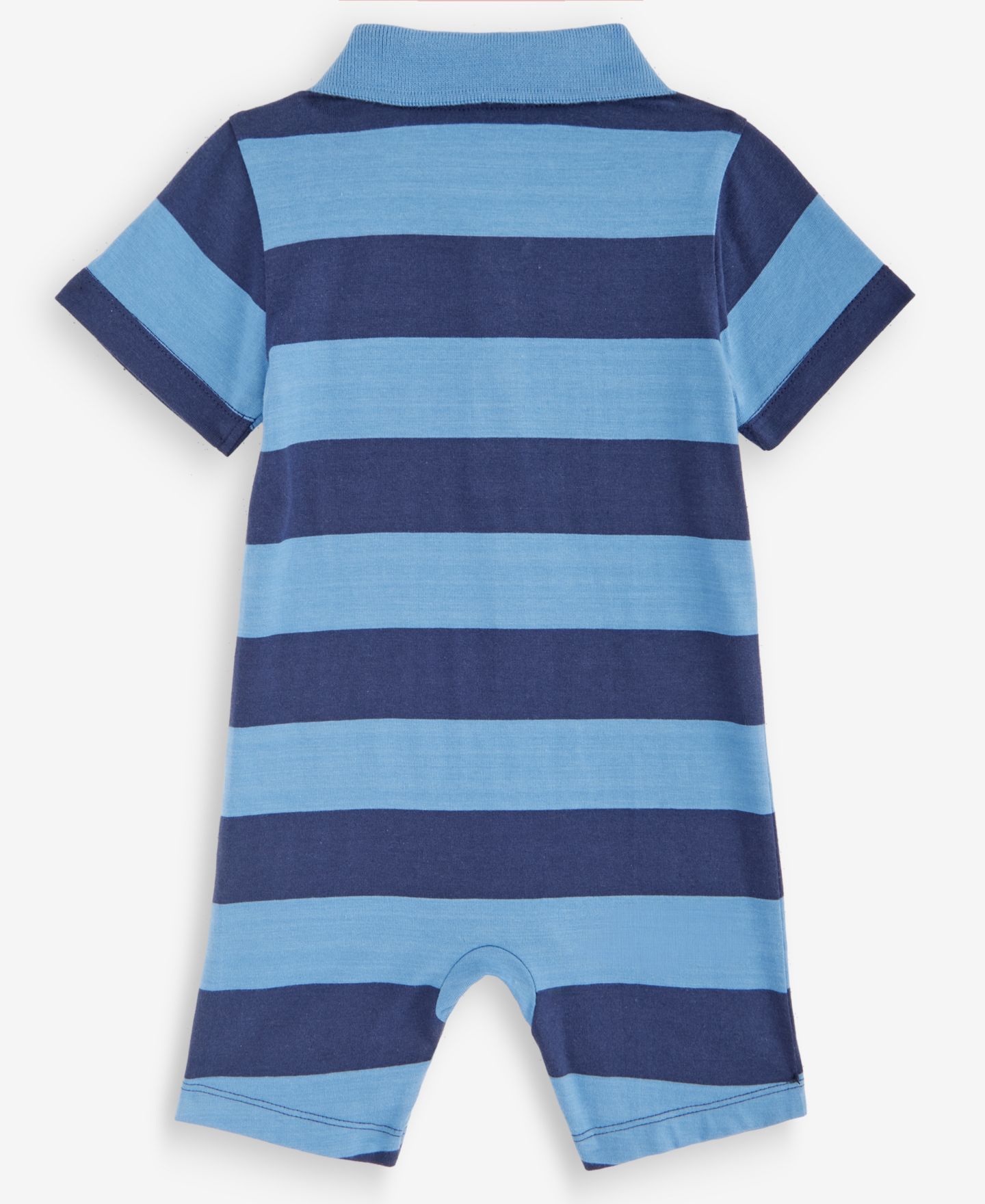 Детский хлопковый солнцезащитный костюм First Impressions Rugby Stripe, 0-24 мес — фото 2