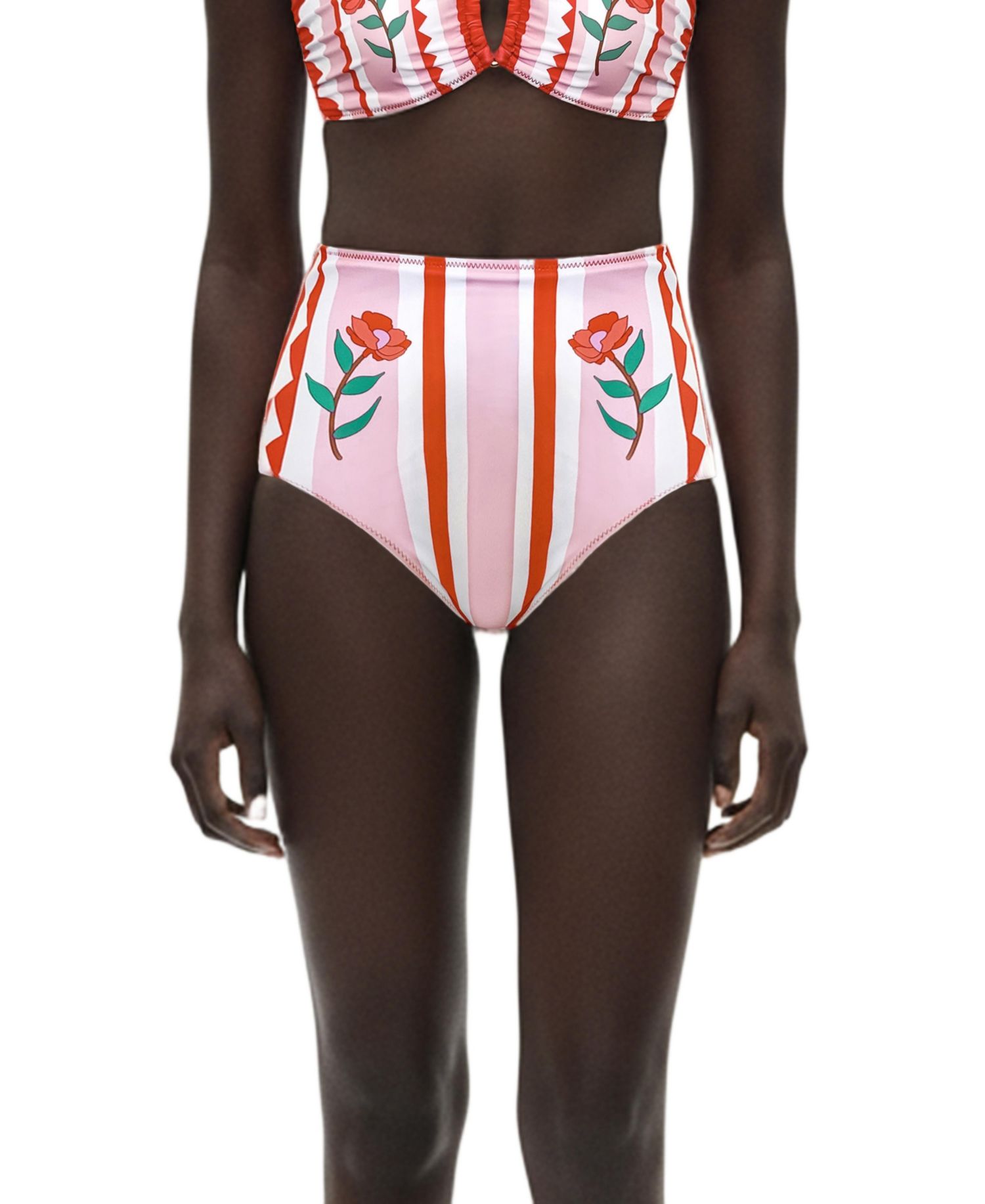 Women's Jungle Rose Reversible Bikini Bottom