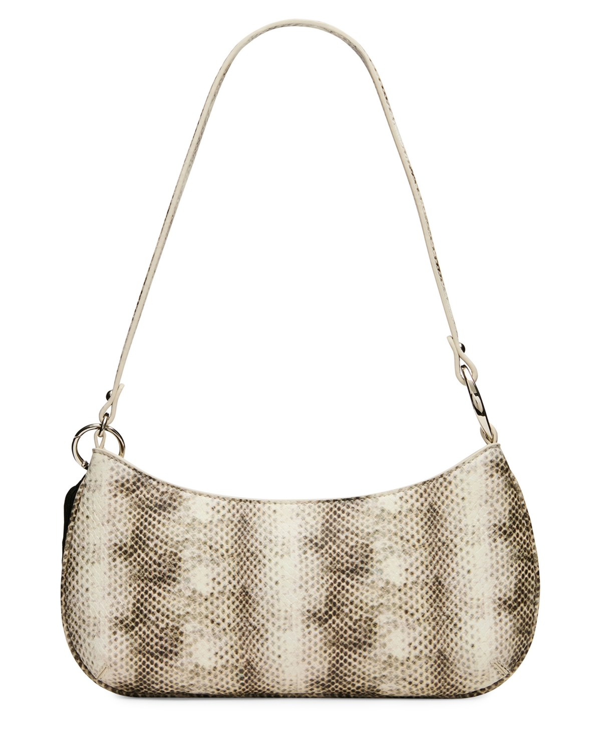 Steve Madden Bsabine Small Pebbled and Tassled Shoulder Handbag