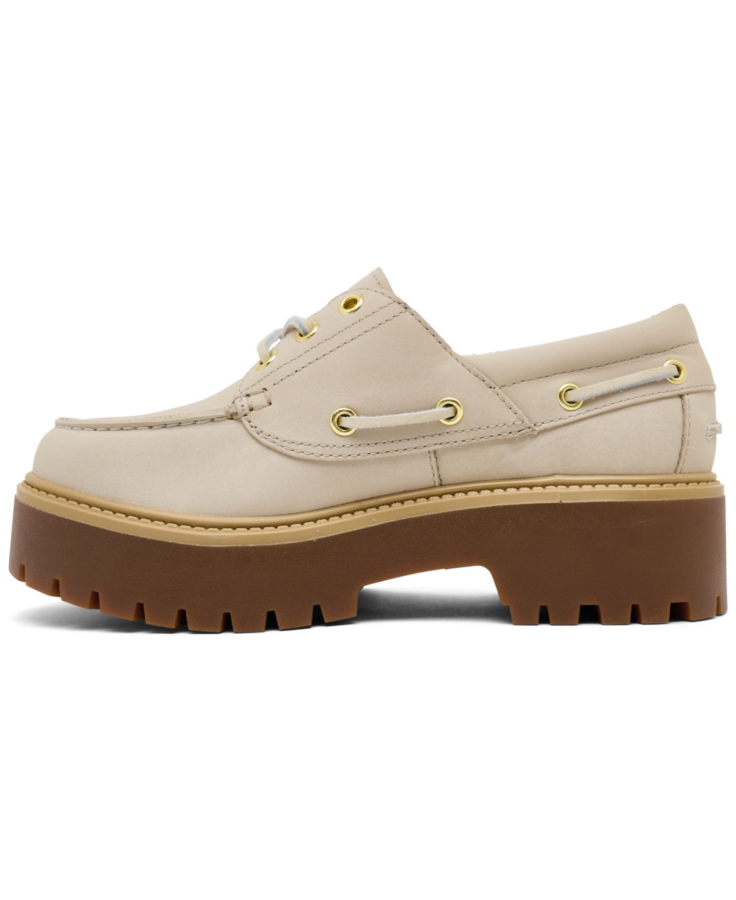 Women's Stone Street Platform Boat Shoes from Finish Line