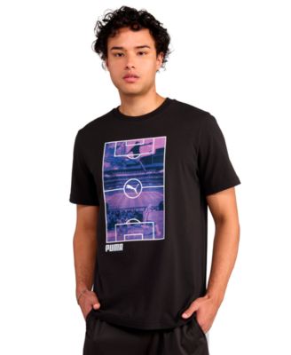 Men's Graphics Soccer Photo T-Shirt