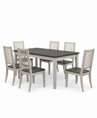 Dawnwood 7-Piece Wood Dining Set