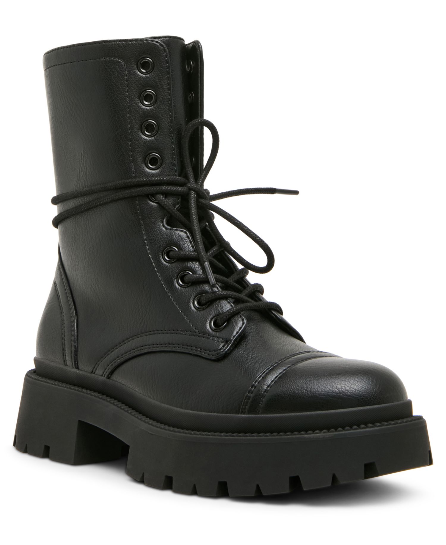 Women's Ariella Lace-Up Lug Combat Boots