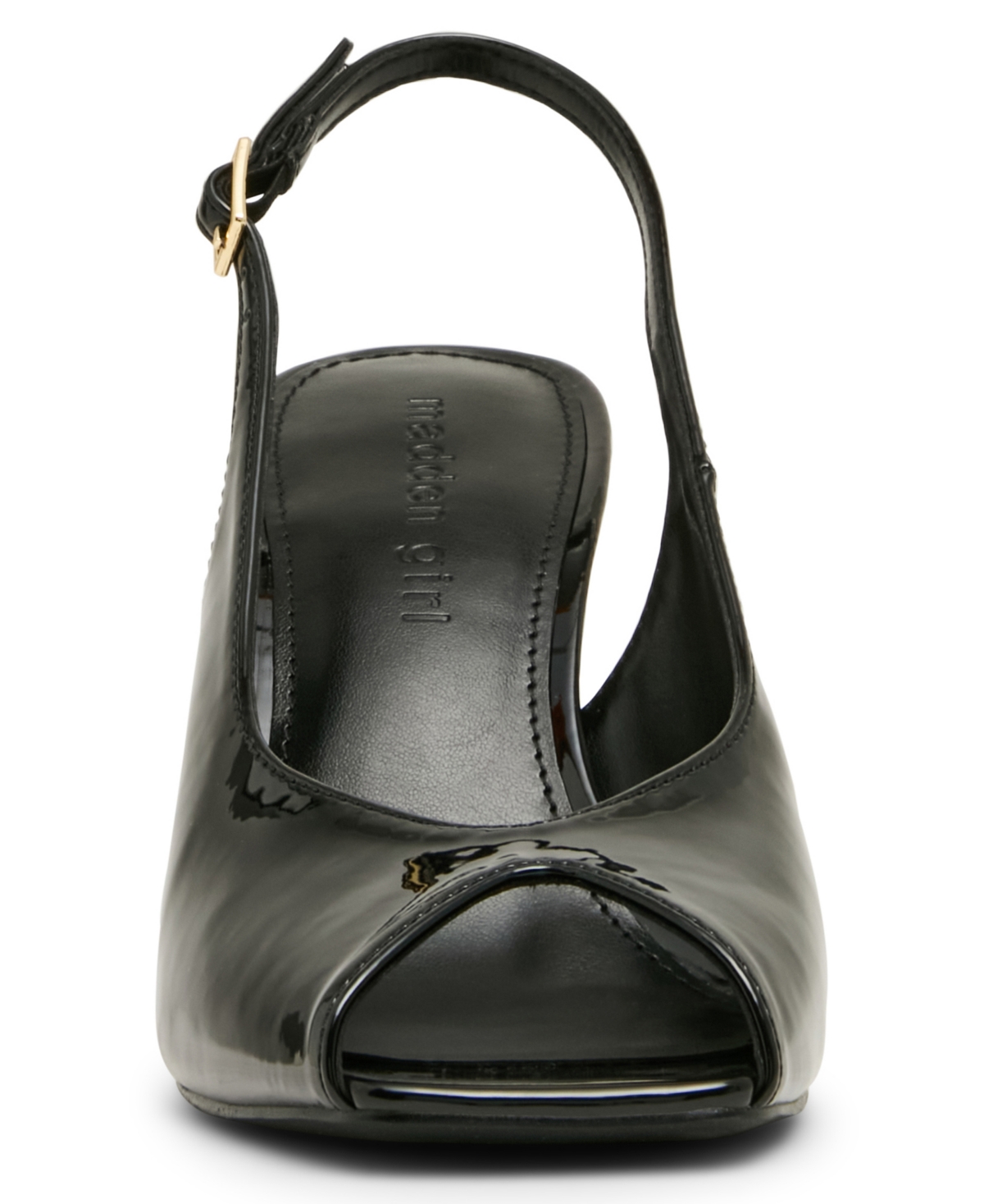 Madden Girl Women's Parade Slingback Peep Toe Pumps