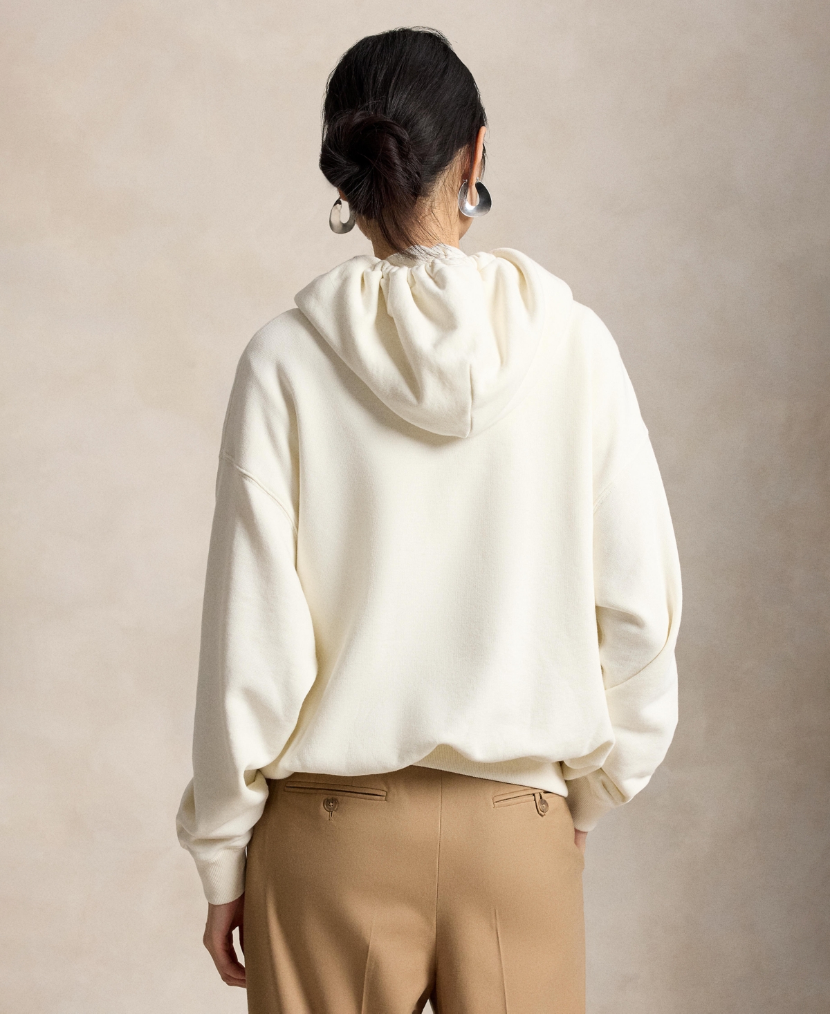 Polo Ralph Lauren Women's Island Fleece Knit Hooded Long-Sleeve Sweatshirt