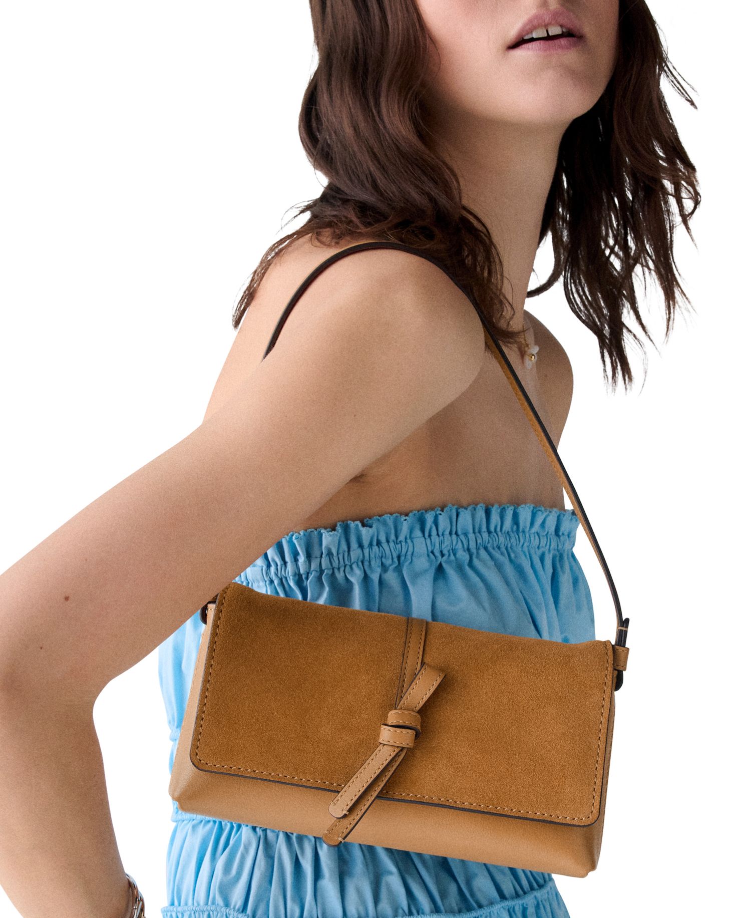 Loop Small Leather Shoulder Bag