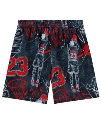 Boys' 8-20 Notebook Doodle Printed Shorts