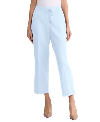 Women's Linen-Blend Pull-On Pants