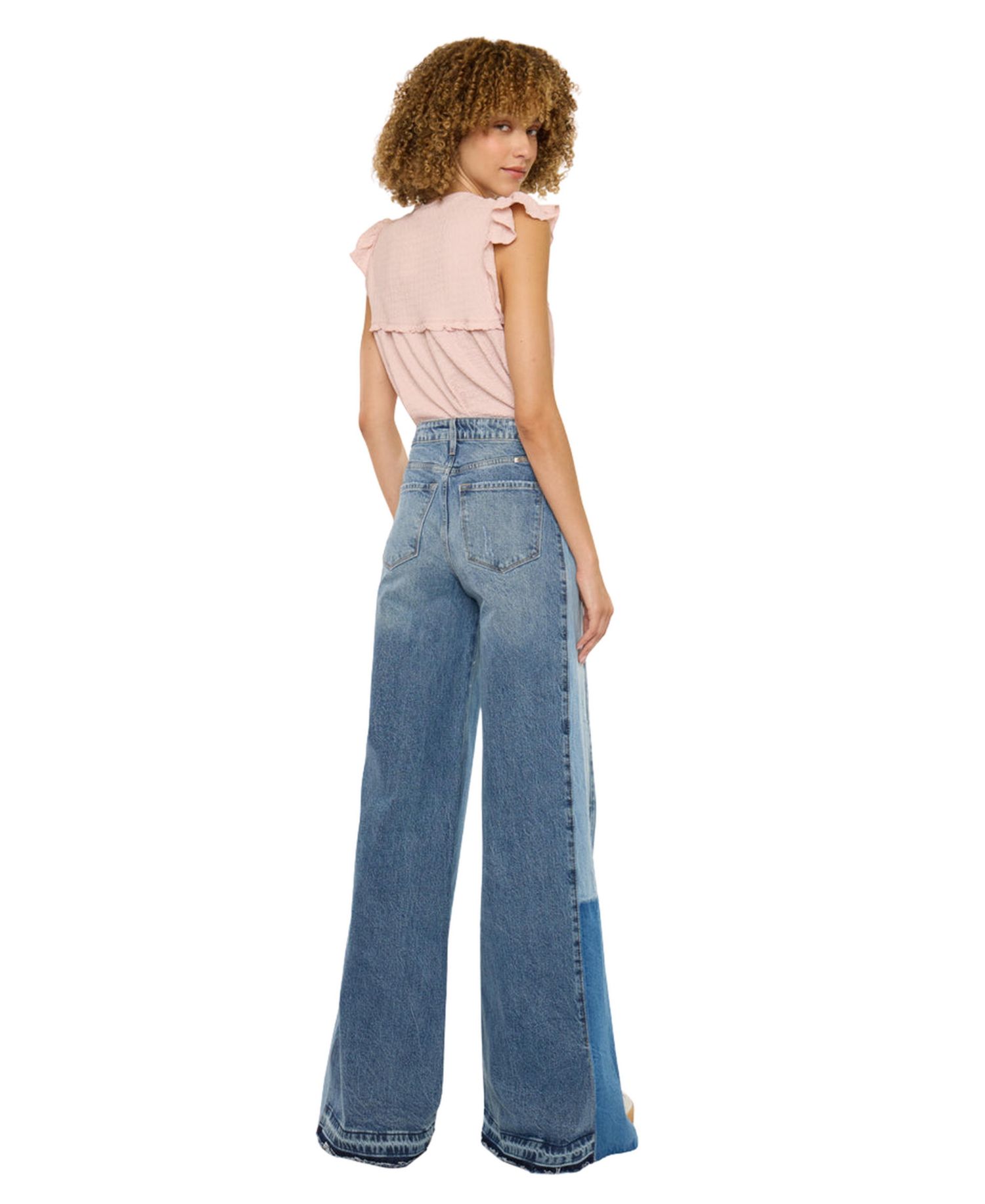 Women's Clover High Rise Wide Leg Jeans