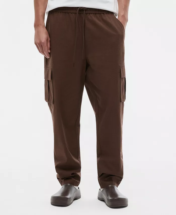 Men's Relaxed-Fit Utility Cargo-Pocket Pants - thumbnail 3